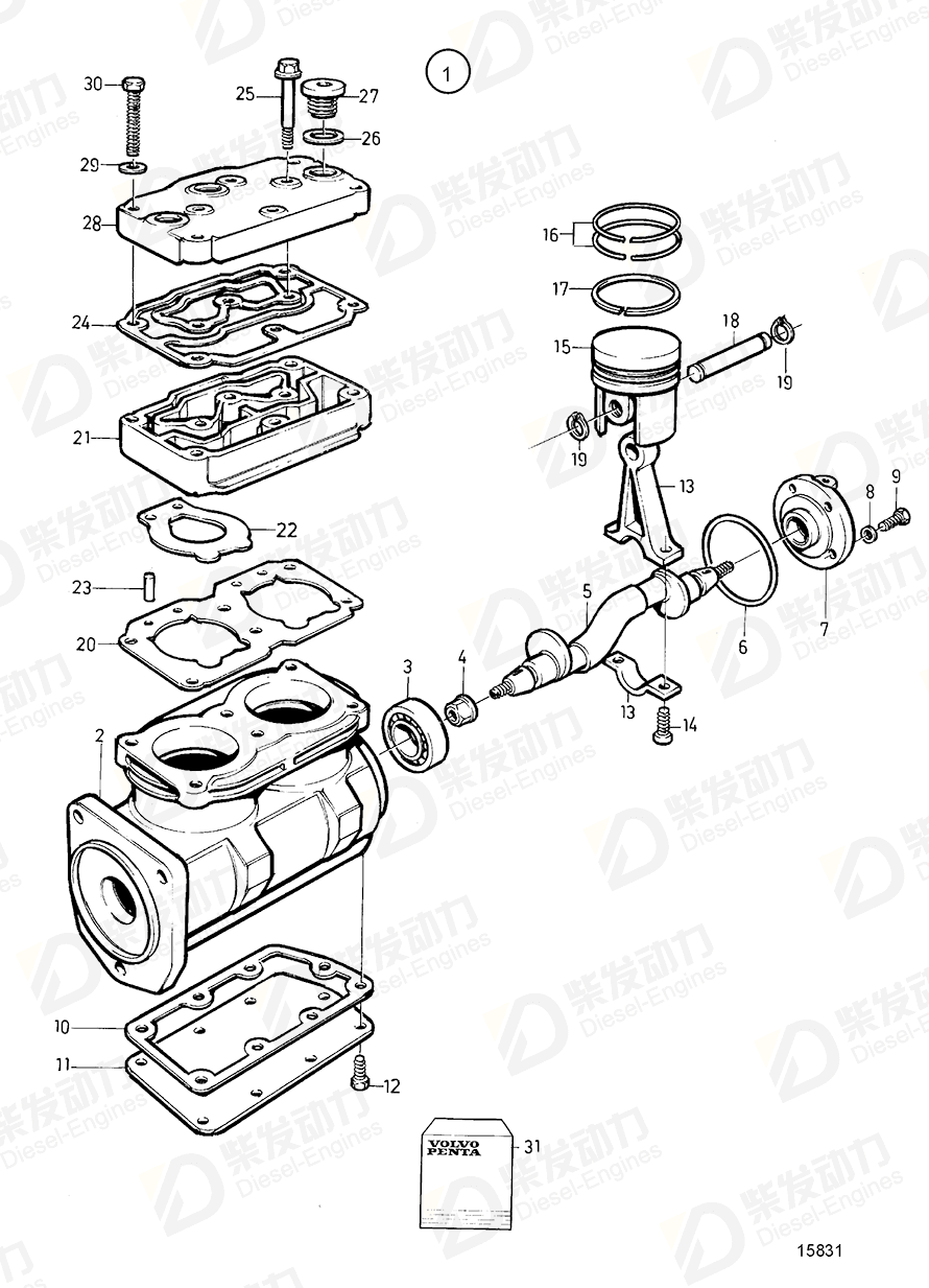 volvo penta Washer 192495 Drawing volvo penta Washer 192495 Drawing